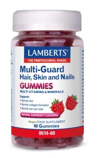 Lamberts Multi-Guard Hair,Skin and Nails με Γεύση Βατόμουρο 60gummies