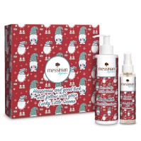 Messinian Spa Christmas Box Lucky Little Gnome Vanilla Macademia Body Milk 250ml + Hair & Body Mist 100ml