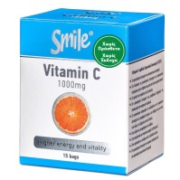 AM Health Smile Vitamin C 1000mg 15 Φακελάκια