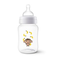Avent  Πλαστικό Μπιμπερό Πιθηκάκι 1m+ με κλινικά αποδεδειγμένη μείωση των κολικών & της δυσφορίας, 260ml