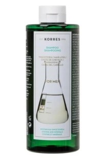 Korres Κυστίνη και Ιχνοστοιχεία Σαμπουάν για Άνδρες κατά της Τριχόπτωσης, 400ml