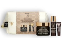 Apivita Queen Bee Promo Κρέμα Απόλυτης Αντιγήρανσης & Αναγέννησης Πλούσιας Υφής 50ml, Ορός Ενεργοποίησης Σύσφιγξης & Lifting 10ml, Κρέμα Ματιών Απόλυτης Αντιγήρανσης & Αναζωογόνησης 2ml, Νεσεσέρ
