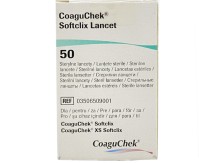 Roche Coagucheck Xs Softclix Lancet Σκαρφιστήρες 50 τεμάχια