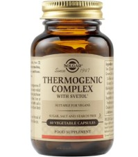 Solgar Thermogenic Complex Φόρμουλα για Έλεγχο του Βάρους - Συμβάλει στην Μείωση του Λίπους & στην Αύξηση του Ρυθμού Καύσεων, 60veg.caps