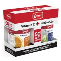 Lanes Promo Pack Vitamin C 1000mg - 30tabs & ProbioAde - 20caps Με 50% Έκπτωση Στο 2ο Προϊόν