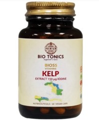 Biotonics Kelp 150mcg Συμπλήρωμα Διατροφής Πλούσιας Πηγή Ιωδίου για την Ρύθμιση του Μεταβολικού Ρυθμού 60 caps