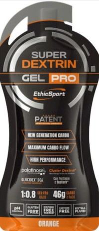 EthicSport Super Dextrin Pro Gel Υγρό Ενεργειακό Τζελ για Αυξημένη Απόδοση και Αντοχή 46gr