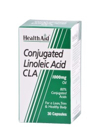 Health Aid Conjugated Linoleic Acid CLA 30 Κάψουλες Συμπλήρωμα Διατροφής Με Συζευγμένο Λινολεϊκό Οξύ Για Καύση Λίπους