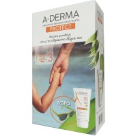 A-Derma Πακέτο Προσφοράς Protect AD Creme Spf50+, 150ml & Δώρο Παιδικά Γυαλιά Ηλίου Αντηλιακή Κρέμα Προσώπου, Σώματος Πολύ Υψηλής Προστασίας για το Εύθραυστο Δέρμα με Τάση Ατοπίας & Δώρο Παιδικά Γυαλιά Ηλίου