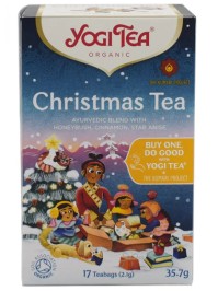 Yogi Tea Christmas Χριστουγεννιάτικο Βιολογικό Μείγμα Κόκκινων Βοτάνων 17 Φακελάκια 35.7gr