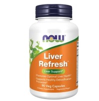 Now Foods Liver Refresh Συμπλήρωμα Διατροφής που Συμβάλει στην Προστασία & Αναζωογόνηση του Ήπατος 90 VegCaps