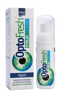 Intermed Optofresh Eyelid Cleanser Αφρός Περιποίησης Βλεφάρων 50ml