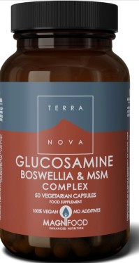 TerraNova Glucosamine Boswellia & MSM Complex Συμπλήρωμα για την Υγεία των Αρθρώσεων 50 φυτικές κάψουλες