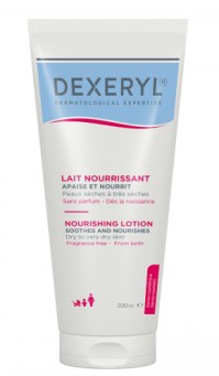 Dexeryl Lait Nourrissant Lotion Λεπτόρρευστο Θρεπτικό Γαλάκτωμα Κατάλληλο για ξηρό έως πολύ ξηρό δέρμα 200ml