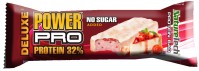 NatureTech Power Pro Deluxe No Sugar Μπάρα Πρωτεϊνης 32% με γεύση Strawberry Cheesecake 80gr