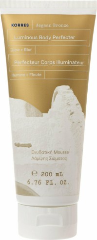 Korres Aegean Bronze Bronze Luminous Body Perfecter, Ενυδατική Mousse Λάμψης Σώματος 200ml