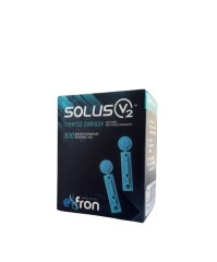 Solus V2 Lancets Αποστειρωμένες Βελόνες 30G για Μέτρηση Σακχάρου 100τμχ