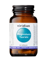 Viridian Magnesium Taurate, Ταυρικό Μαγνήσιο 30 φυτικές κάψουλες
