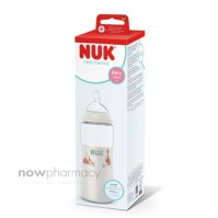 NUK First Choice Plus Μπιμπερό με Έλεγχο Θερμοκρασίας 6m+ 360ml για Παχύρρευστες Τροφές