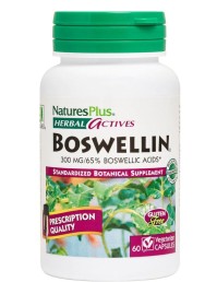 Natures Plus Boswellin 300mg Συμπλήρωμα Ριτίνης Με Αντιφλεγμονώδεις Ιδιότητες 60 κάψουλες