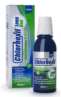 Intermed Chlorhexil Mouthwash Long Use 0,12% Στοματικό Διάλυμα, 250ml