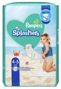Pampers Splashers No.4-5 (9-15kg) 11 Πάνες