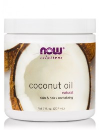 Now Foods Coconut Oil 7oz 100% Αγνό Έλαιο από Καρύδα, Κατάλληλο για Δέρμα Έντονα Αφυδατωμένο, Λαμπερά Μαλλιά αλλά & για Τρόφιμο 207ml