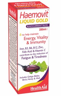 HEALTH AID Haemovit Liquid Gold tonic 200ml