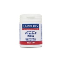 Lamberts Vitamin E για Αντιοξειδωτικό 250 (168mg) Natural 100caps