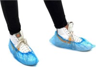 Romed ποδονάρια πλαστικά PE μπλε μιας χρήσης (100τμχ)