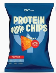 Protein Pop Chips  Υγιεινά Πρωτεϊνικά Chips 33% Πρωτεΐνη 50g Χωρίς Τηγάνισμα