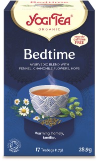 Yogi Tea Bed Time Βιολογικό Τσάι για Αϋπνία & Υπερένταση 17 Φακελάκια 30.6g