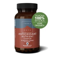 TerraNova Antioxidant Nutrient Complex Συμπλήρωμα Διατροφής Υπερτροφών για Αντιοξειδωτική Προστασία του Οργανισμού 100 Κάψουλες