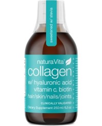 Natura Vita Collagen With Hyaluronic Acid  – Υγρό Κολλαγόνο με Υαλουρονικό Οξύ 250ml