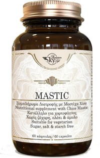 Sky Premium Life Mastic Συμπλήρωμα Διατροφής για το Γαστροπεπτικό Σύστημα 60 Κάψουλες