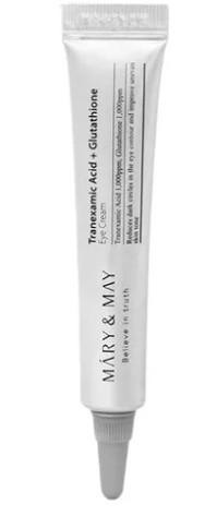 Mary & May Tranexamic Acid + Glutathione Κρέμα Ματιών για Μαύρους Κύκλους 12gr