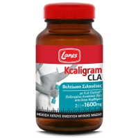 Lanes Kcaligram CLA 1600mg, Μείωση Λίπους & Ενίσχυση Μυϊκής Μάζας, 60 Κάψουλες