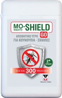 Menarini Mo-Shield Go Αντικουνουπικό Υγρό Για Κουνούπια - Σκνίπες 17ml
