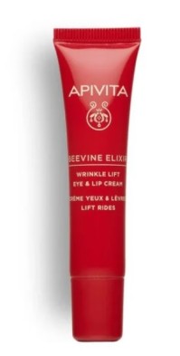 Apivita Beevine Elixir Wrinkle Lift Eye & Lip Cream Αντιρυτιδική Κρέμα Ματιών & Χειλιών, 15ml