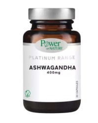 Power Health Platinum Range Ashwagandha  για Πνευματική - Σωματική Ευεξία και Μείωση του Άγχους. 400mg, 30caps