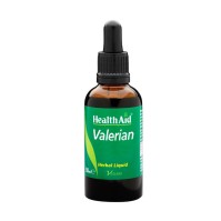 Health Aid Vegan Valerian Root Liquid Βαλεριάνα Σε Σταγόνες, 50ml