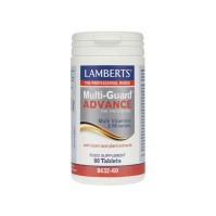 Lamberts Multi Guard Advance Πολυβιταμινούχο Συμπλήρωμα Διατροφής με Λουτεΐνη και Εκχυλίσματα Βοτάνων 60 ταμπλέτες