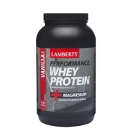 Lamberts Performance Whey Protein & Magnesium Πρωτεΐνη Ορού Γάλακτος με Γεύση Βανίλια, 1000gr