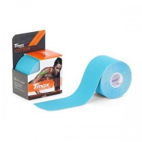 Tmax Kinesiology Tape Cotton Blue 5cm x 5m (ΜπλεΤαινία Κινησιολογίας Αυτοκόλλητη–Αδιάβροχη) 23251