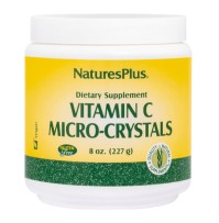 Natures Plus Vitamin C Micro-Crystals Συμπλήρωμα Διατροφής Αντιοξειδωτική Βιταμίνη C Σε Σκόνη 227gr