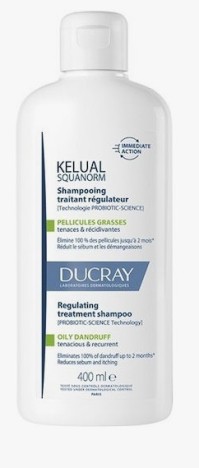 Ducray Kelual Squanorm Grasses Σαμπουάν Θεραπείας για Λιπαρή Πιτυρίδα, 400ml