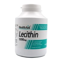 Health Aid Lecithin 1200 mg Συμπλήρωμα Φυσικής Λιποδιάλυσης με Λεκιθίνη, 100caps