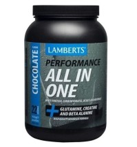 Lamberts Performance All-in-One Chocolate 1450gr | Πρωτεΐνη Whey με Κρεατίνη, BCAA & Γλουταμίνη