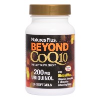 Natures Plus Beyond CoQ10 Mε Ubiquinol 200mg Αντιοξειδωτική Φόρμουλα 30 κάψουλες