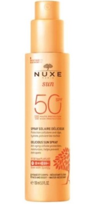 Nuxe Sun Spray SPF50 Αντηλιακό Γαλάκτωμα για Πρόσωπο/Σώμα 150ml